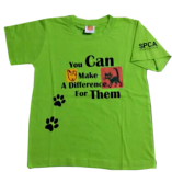 Make A Difference Green T-Shirt