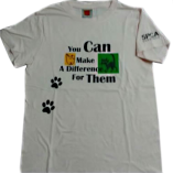 Make A Difference White T-Shirt